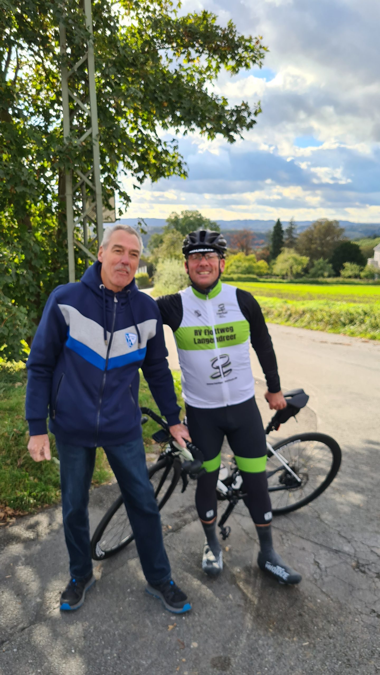 Wilhelm Weßel mit Mac Bienhold