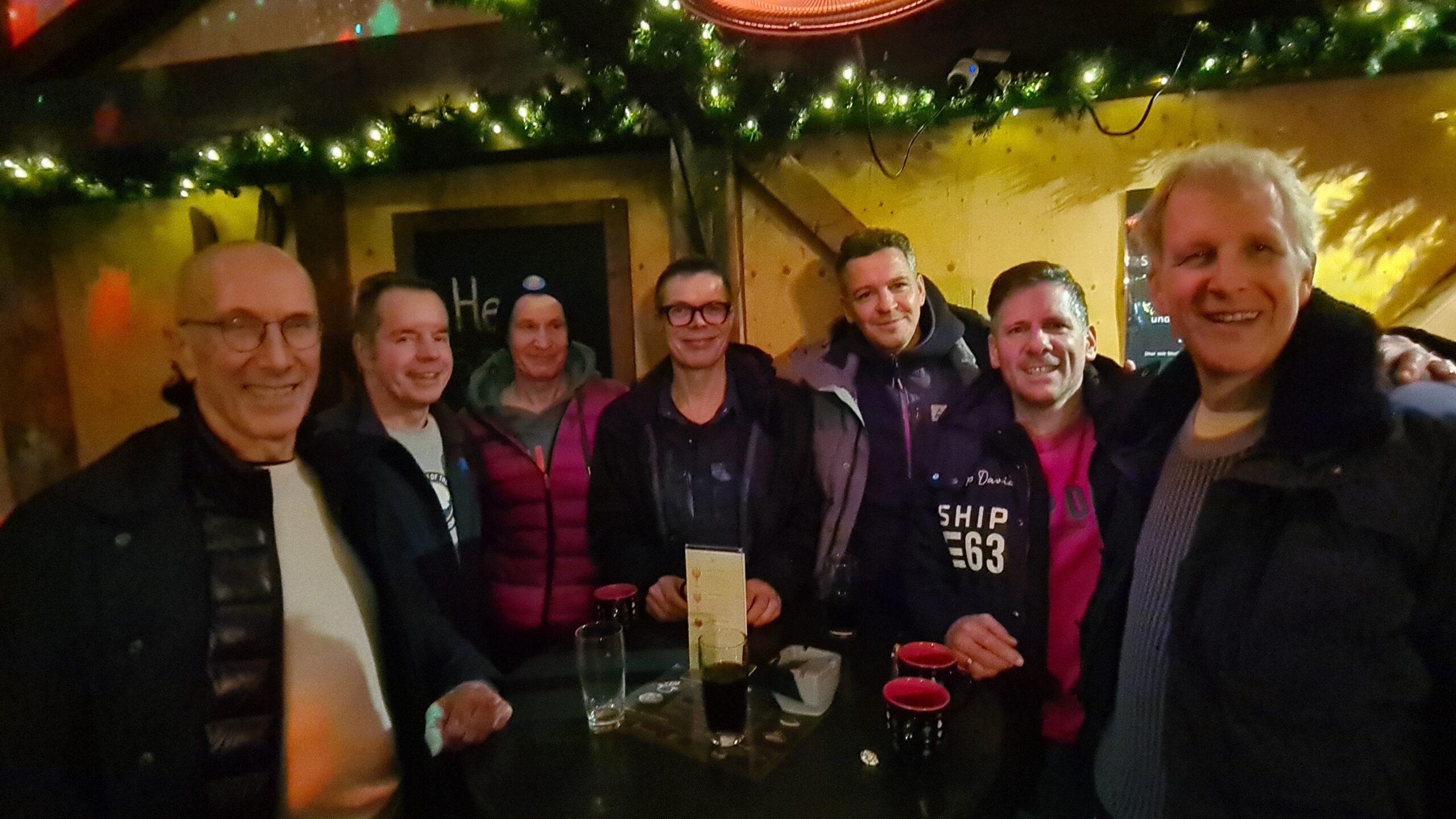 Mitgliedeer des RV Flottweg auf dem Bochumer Weihnachtsmarkt